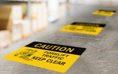 Crafting Safety: Elevating Workplace Security with Custom Adhesive Signage