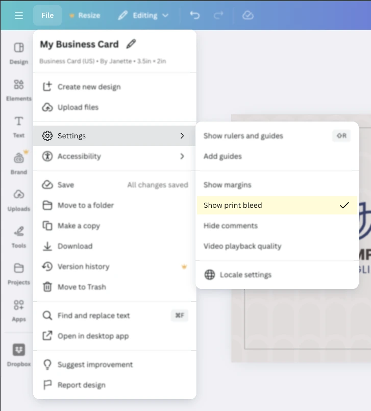 Export Canva Art like a Pro 1 canva bleed 1