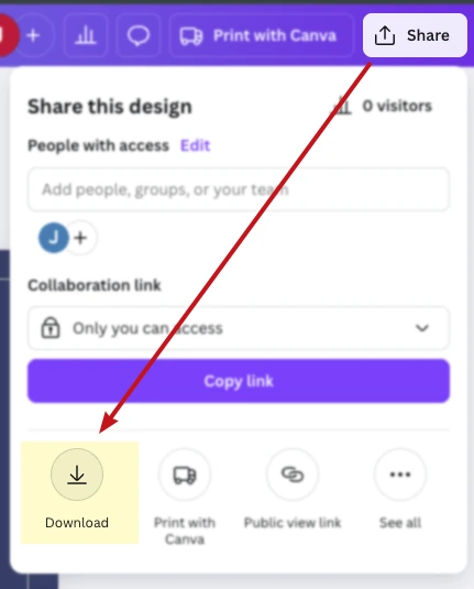 Export Canva Art like a Pro 3 canva bleed 4